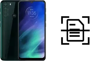 Numériser un document sur un Motorola One Fusion