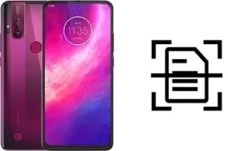 Numériser un document sur un Motorola One Hyper