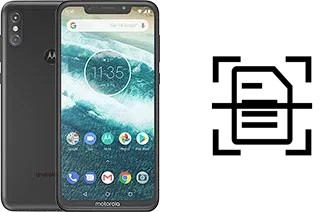 Numériser un document sur un Motorola One Power (P30 Note)