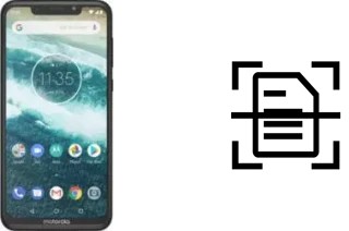 Numériser un document sur un Motorola One Power