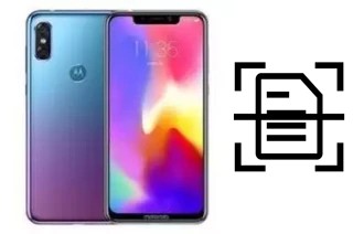 Numériser un document sur un Motorola P30 Note