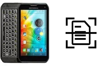 Numériser un document sur un Motorola Photon Q 4G LTE XT897