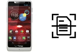 Numériser un document sur un Motorola DROID RAZR M