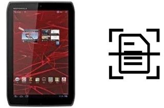 Numériser un document sur un Motorola XOOM 2 Media Edition MZ607