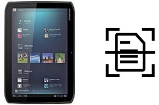 Numériser un document sur un Motorola XOOM 2 MZ615