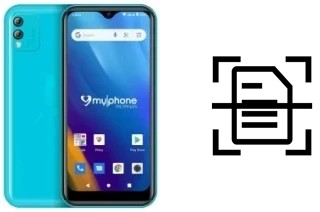 Numériser un document sur un MyPhone myWX1 Lite