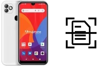 Numériser un document sur un MyPhone myWX1 Plus