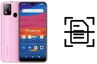 Numériser un document sur un MyPhone myWX2 Pro