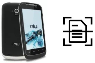 Numériser un document sur un NIU Niutek 3G 4.0 N309