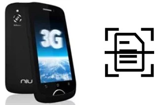 Numériser un document sur un NIU Niutek 3G 3.5 N209