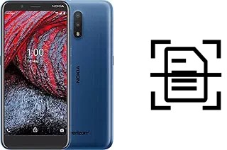 Numériser un document sur un Nokia 2 V Tella