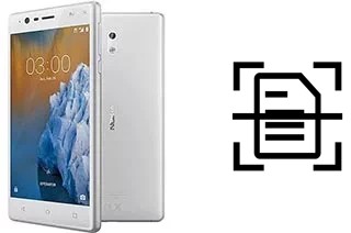 Numériser un document sur un Nokia 3