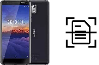 Numériser un document sur un Nokia 3.1