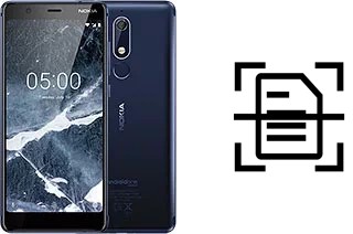 Numériser un document sur un Nokia 5.1