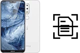 Numériser un document sur un Nokia 6.1 Plus (Nokia X6)