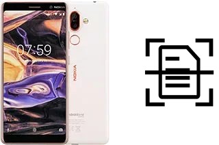 Numériser un document sur un Nokia 7 plus