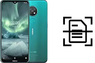 Numériser un document sur un Nokia 7.2