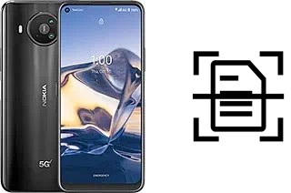 Numériser un document sur un Nokia 8 V 5G UW