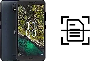 Numériser un document sur un Nokia C100