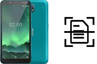 Numériser un document sur un Nokia C2