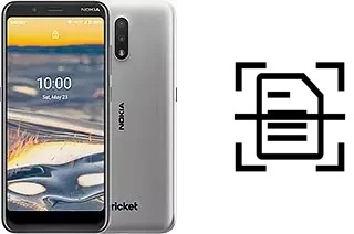 Numériser un document sur un Nokia C2 Tennen