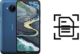 Numériser un document sur un Nokia C20 Plus
