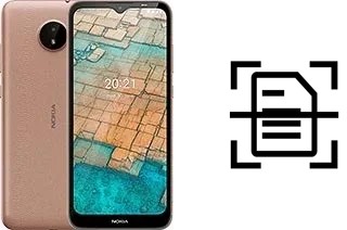Numériser un document sur un Nokia C20