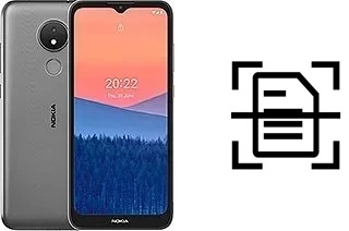 Numériser un document sur un Nokia C21