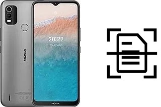 Numériser un document sur un Nokia C21 Plus