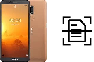Numériser un document sur un Nokia C3 2020