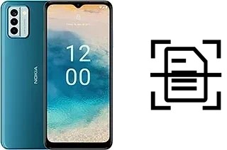 Numériser un document sur un Nokia G22