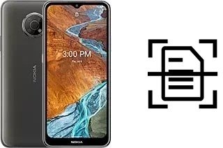 Numériser un document sur un Nokia G300
