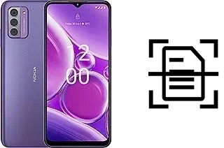Numériser un document sur un Nokia G42