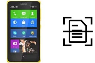 Numériser un document sur un Nokia X