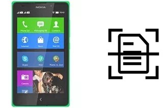 Numériser un document sur un Nokia XL