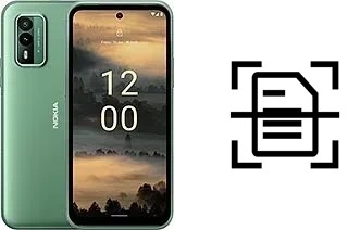 Numériser un document sur un Nokia XR21