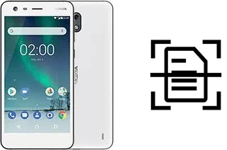 Numériser un document sur un Nokia 2