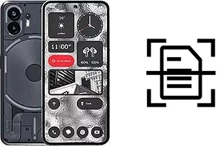 Numériser un document sur un Nothing Phone (2)