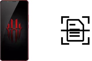 Numériser un document sur un nubia Red Magic