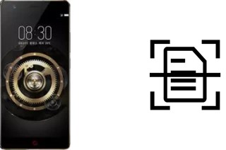 Numériser un document sur un nubia Z17 Lite