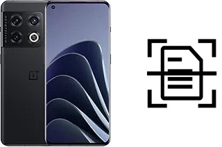 Numériser un document sur un OnePlus 10 Pro