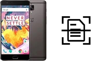 Numériser un document sur un OnePlus 3T