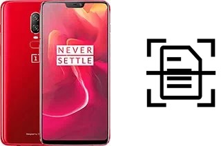 Numériser un document sur un OnePlus 6