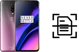 Numériser un document sur un OnePlus 6T