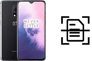 Numériser un document sur un OnePlus 7