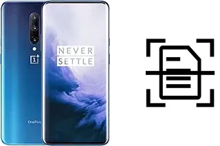 Numériser un document sur un OnePlus 7 Pro