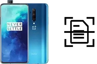 Numériser un document sur un OnePlus 7T Pro