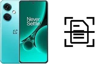 Numériser un document sur un OnePlus Nord CE3