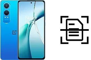 Numériser un document sur un OnePlus Nord CE4 Lite