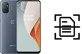 Numériser un document sur un OnePlus Nord N100